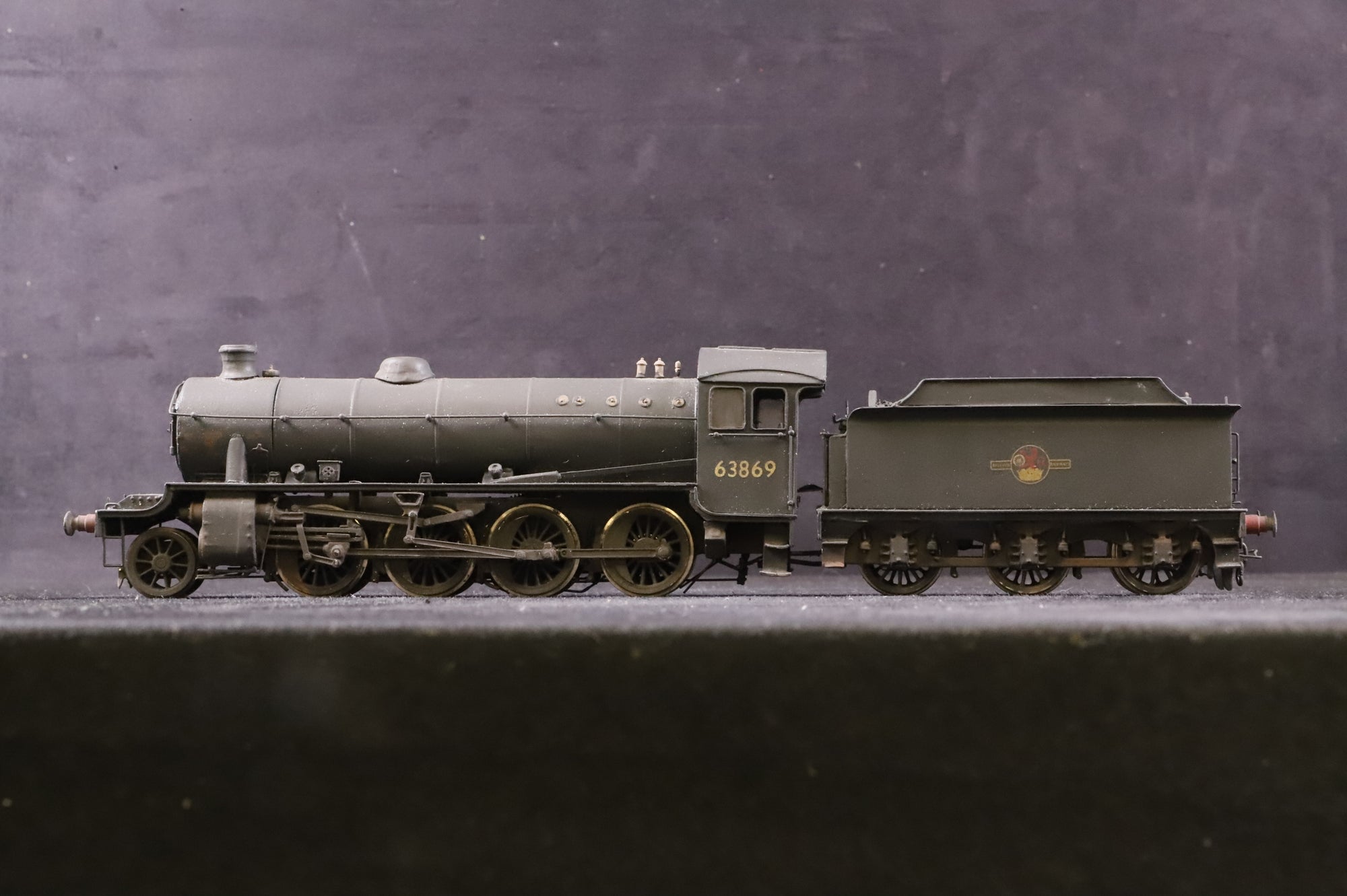 WORKSHOP Little Engines Loco Kits OO BR O1 '63869' BR Black Weathered Kit Built