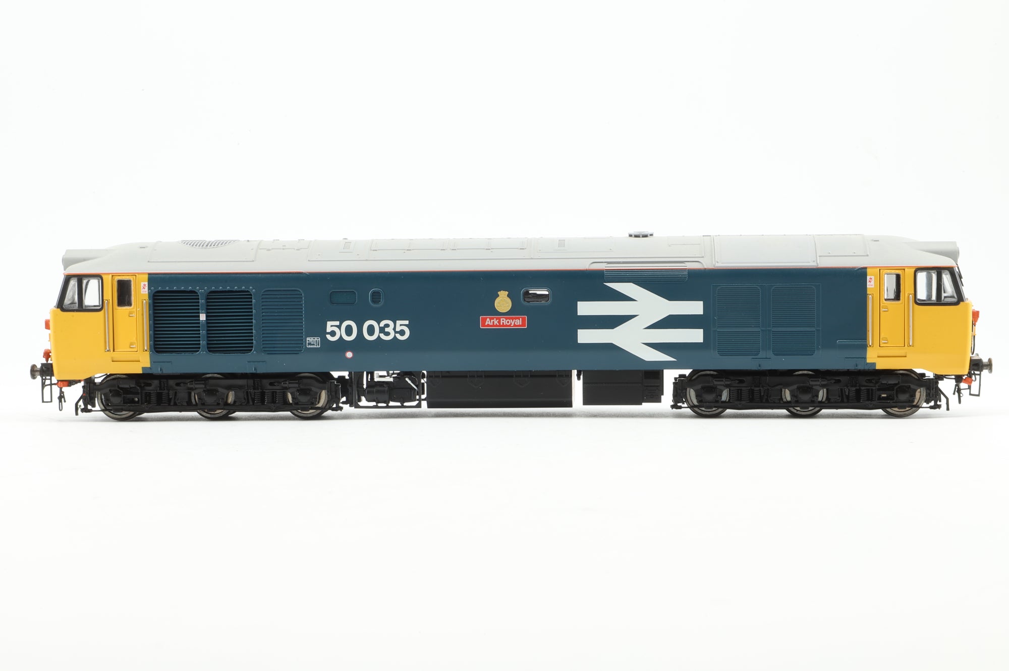 Hornby OO R2349 Class 50 50035 'Ark Royal' in BR Large Logo Blue