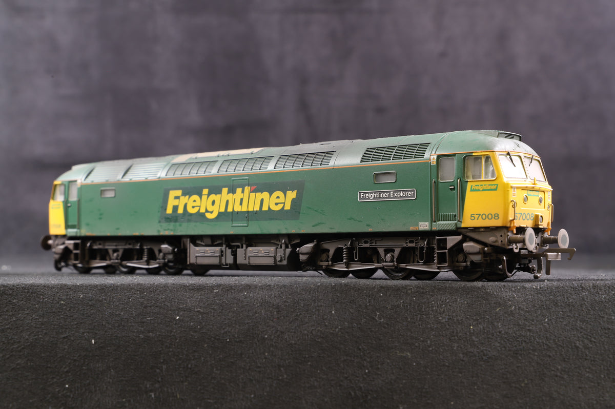 Bachmann OO 32-750 Class 57/0 &#39;57008&#39; Freightliner &#39;Freightliner Explorer&#39; Weathered