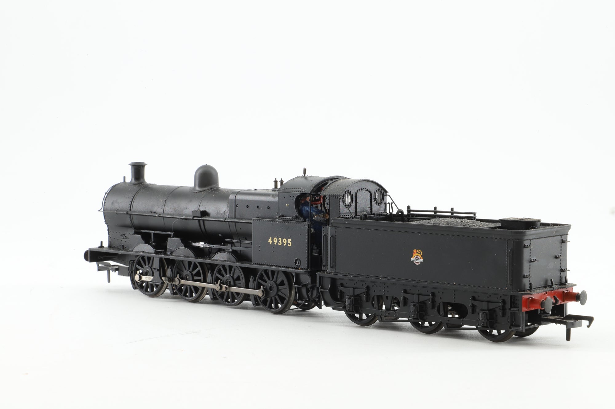 Bachmann OO 31-475 Class G2A 49395 in BR Black w/ Tender Back Cab & Early Crests