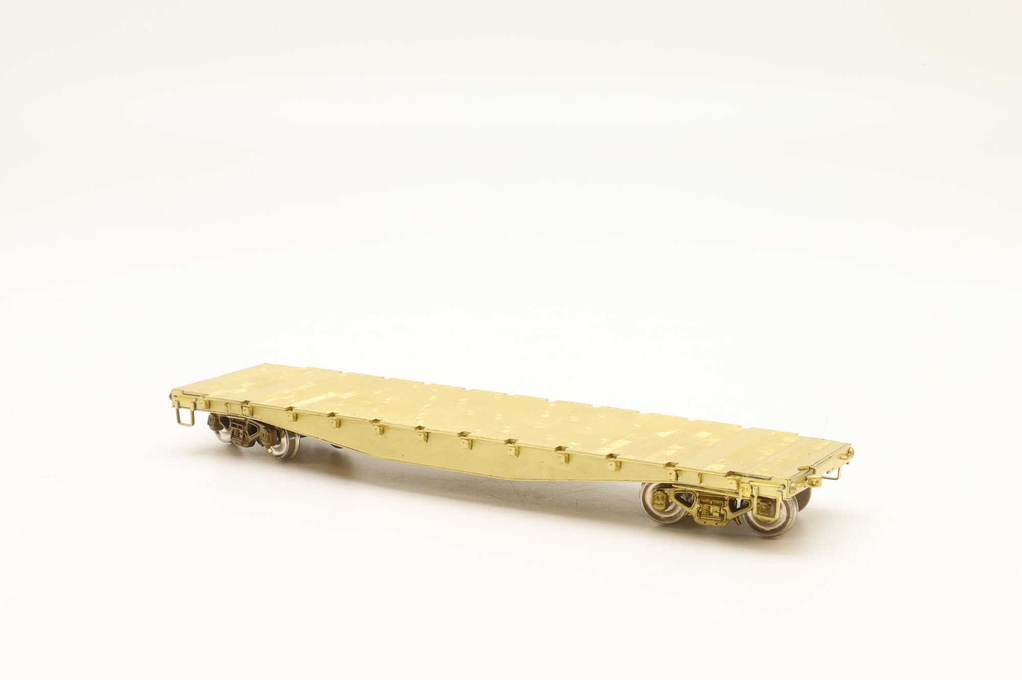Overland Models HO Brass 1331 Union Pacific 40' Flat Car Unpainted