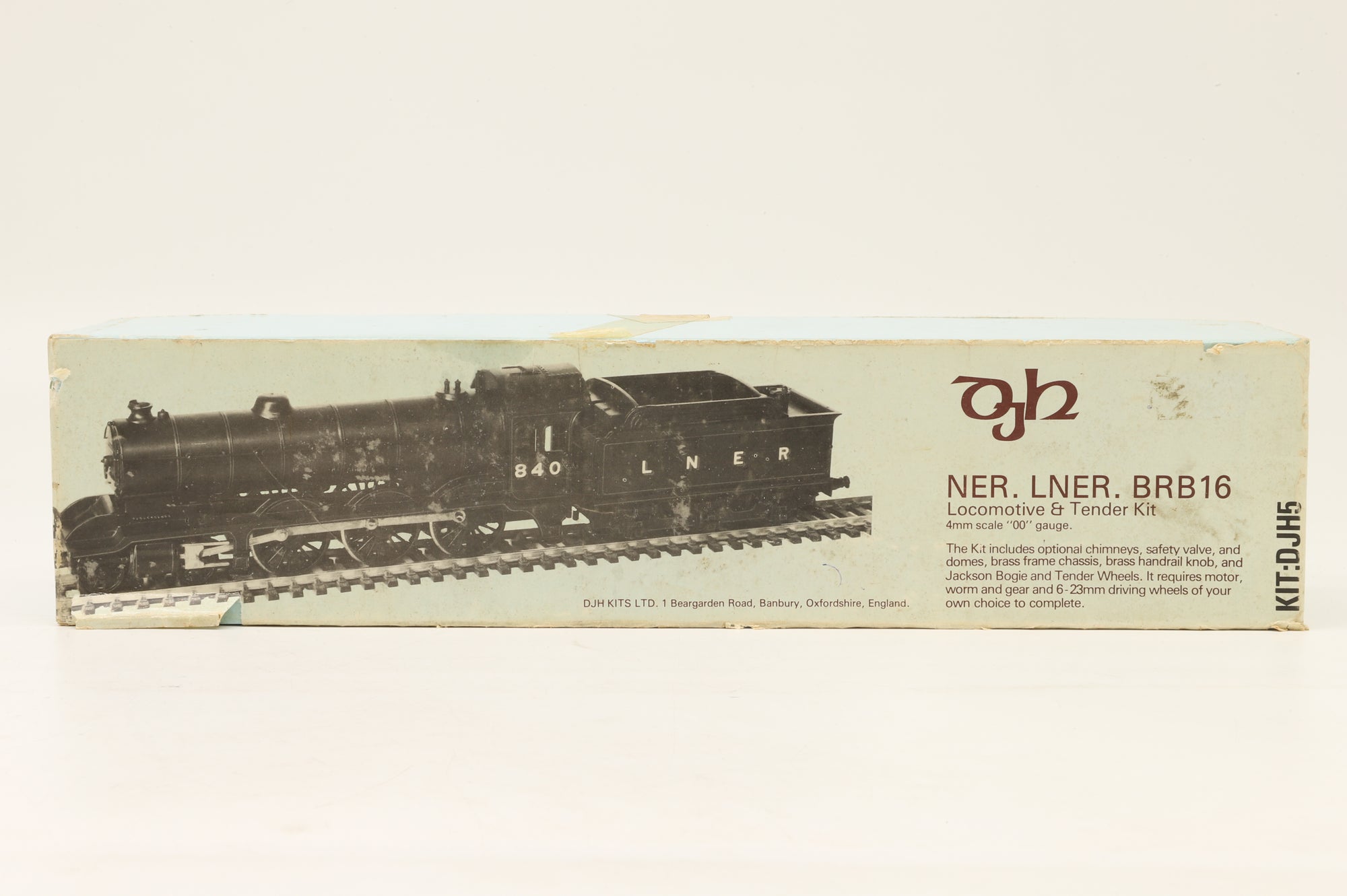 DJH OO DJH5 LNER/ BR B16 Steam Locomotive Unbuilt Kit