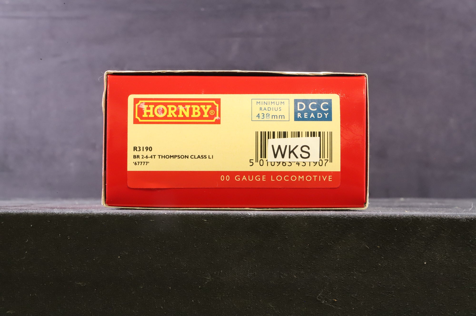 WORKSHOP Hornby OO R3190 Class L1 '67777' BR Lined Black E/C DCC Fitted Non Runner