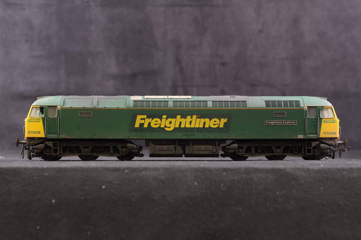 Bachmann OO 32-750 Class 57/0 &#39;57008&#39; Freightliner &#39;Freightliner Explorer&#39; Weathered