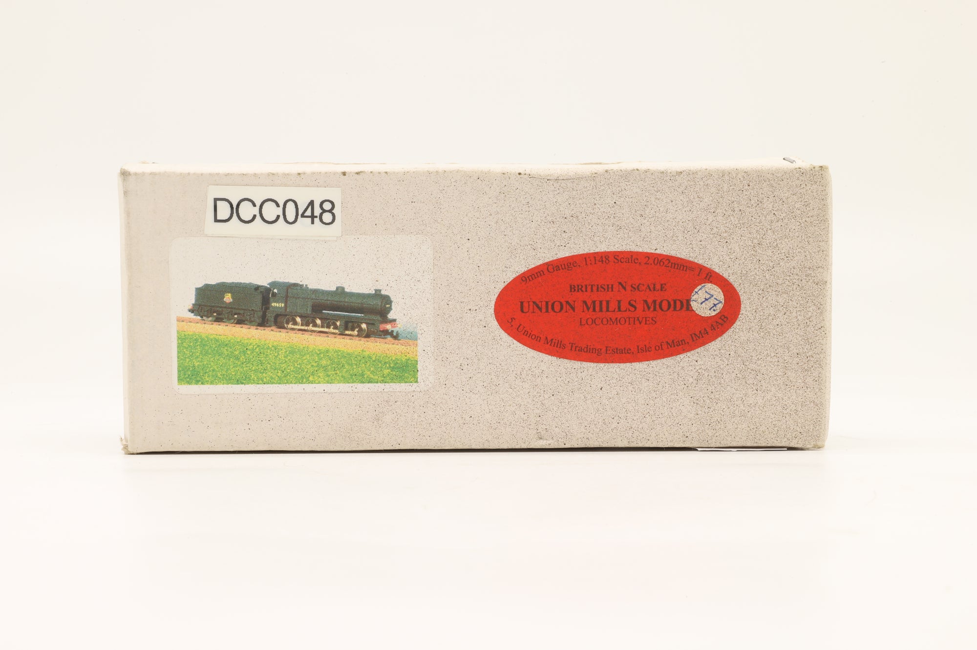 Union Mills N Ex LMS Class 7F '49532' BR Black, DCC Fitted