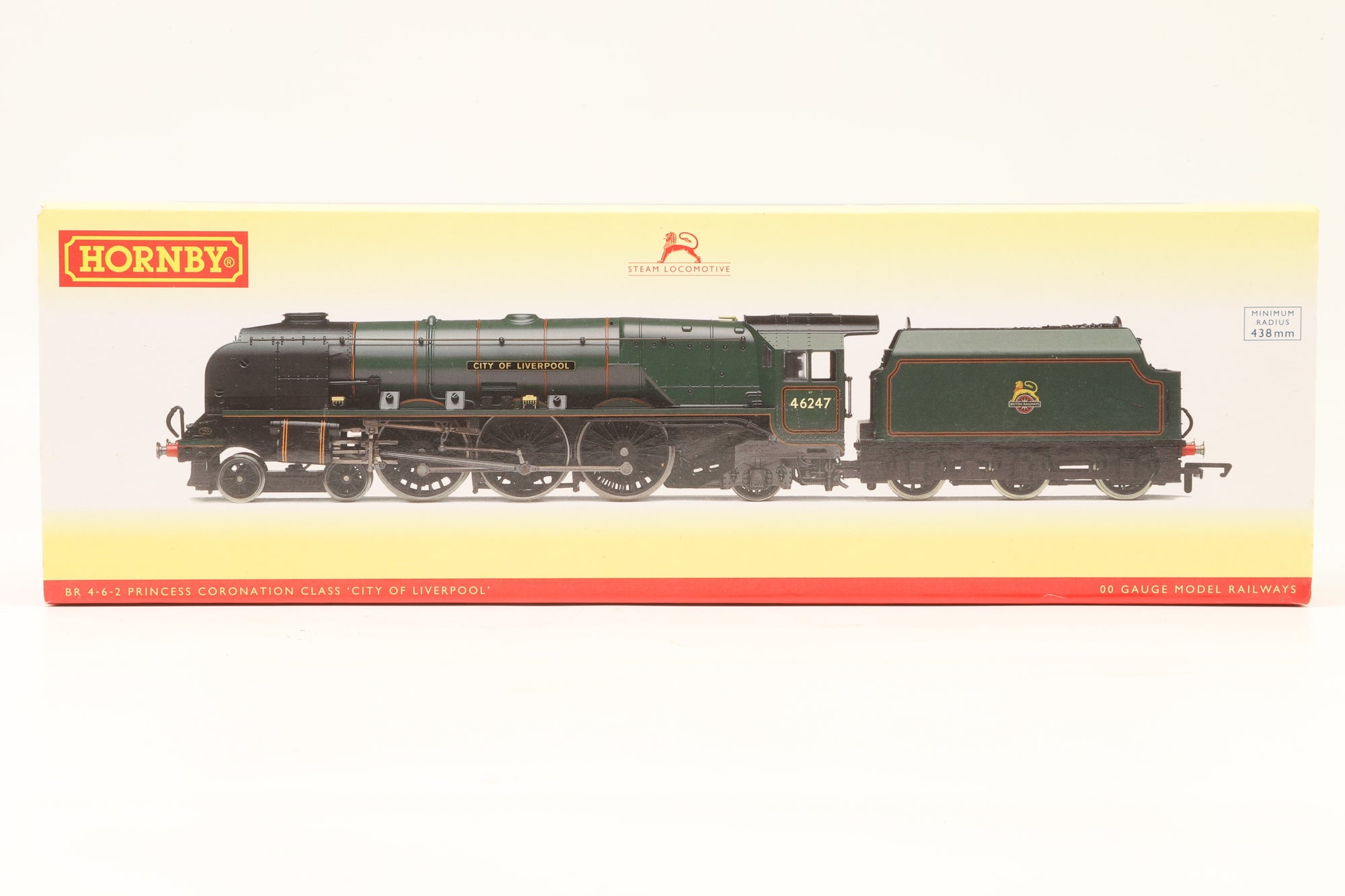 Hornby OO R3195 Duchess Class '46247' 'City Of Liverpool' BR Lined Green E/C DCC Sound