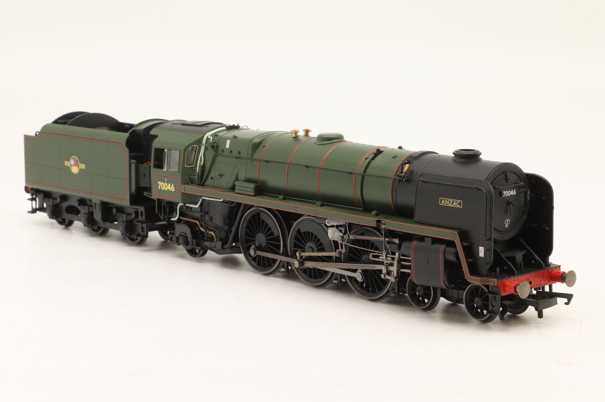 Hornby OO R3643 Britannia Class 70046 'ANZAC' in Lined BR Green w/ Late Crests