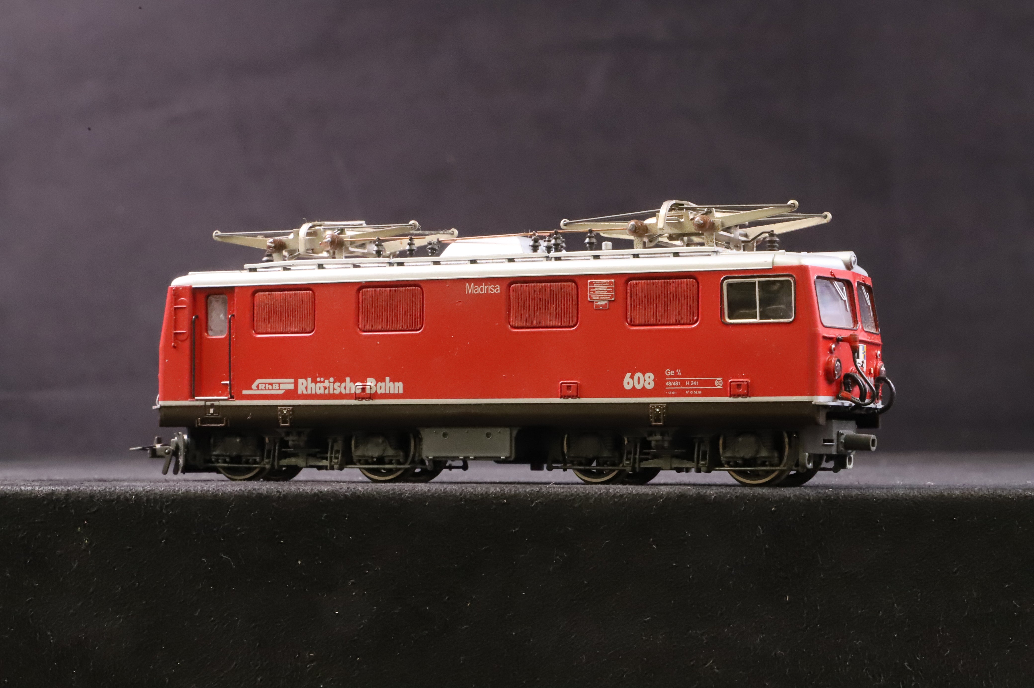 Bemo HOm RhB Ge 4/4 '608' Electric Locomotive - Clark Railworks