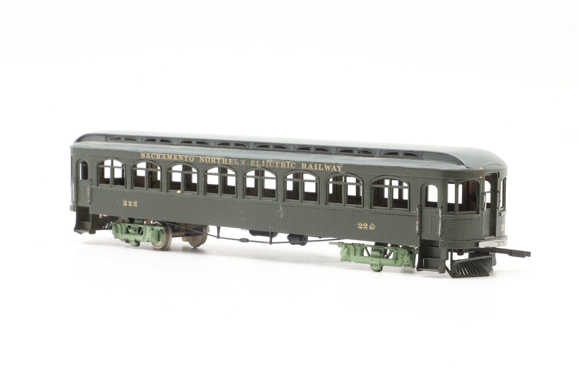 WORKSHOP Suydam & Co. HO Sacramento Northern 'Niles' Wood Interurban Coach