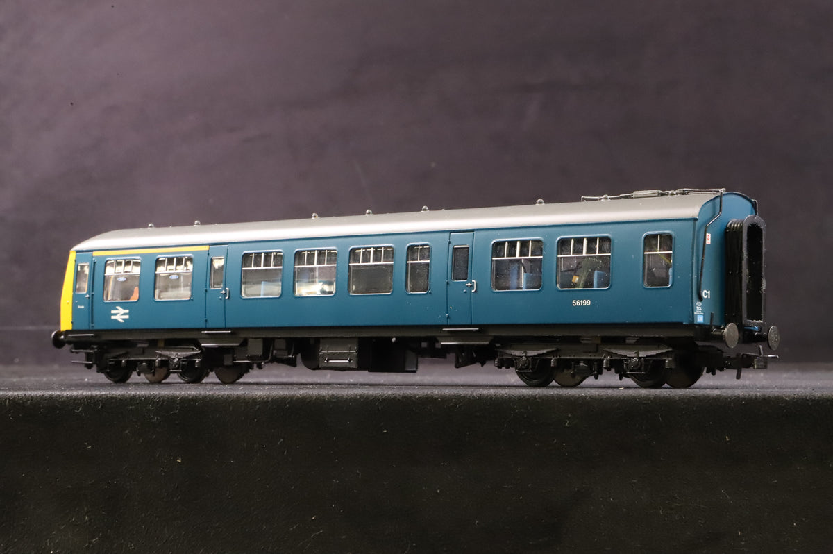 Bachmann OO 32-904DC Class 108 2 Car DMU BR Blue DCC Sound