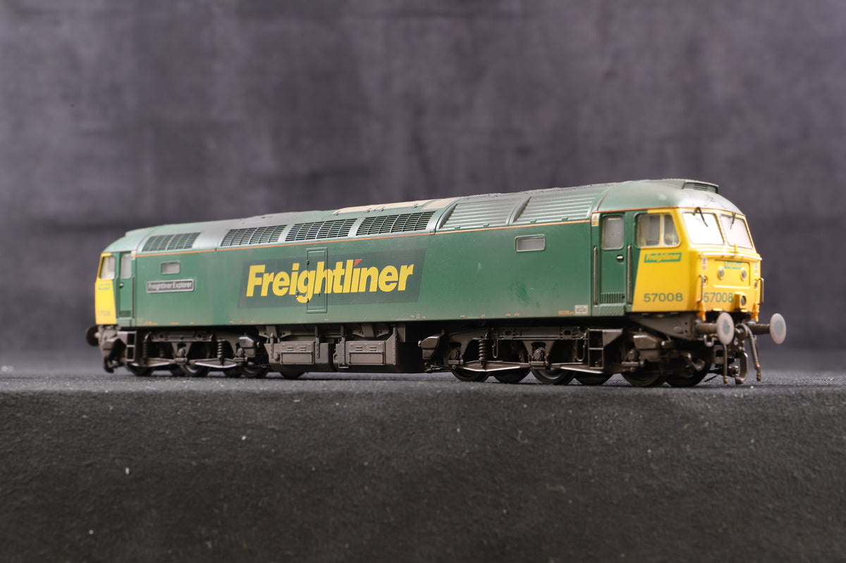 Bachmann OO 32-750 Class 57/0 &#39;57008&#39; Freightliner &#39;Freightliner Explorer&#39; Weathered