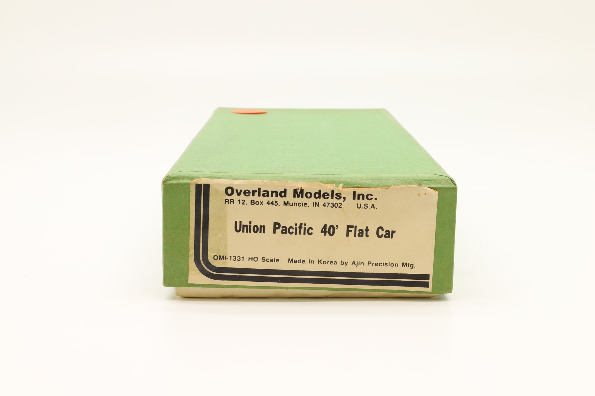 Overland Models HO Brass 1331 Union Pacific 40' Flat Car Unpainted