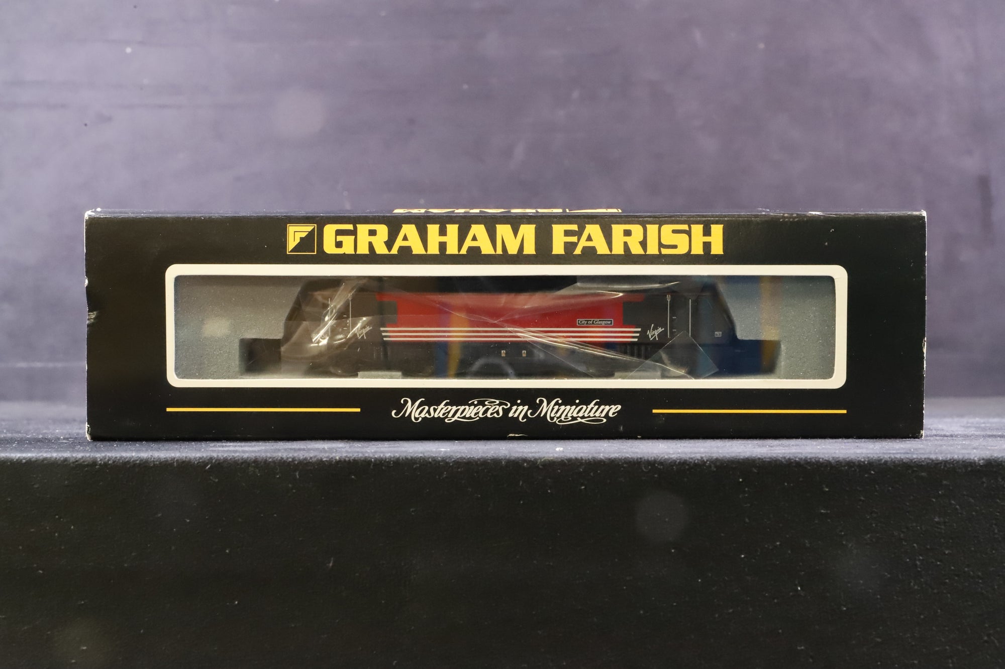 Workshop Graham Farish N Gauge 371-776 Class 90 90004 'City of Glasglow' in Virgin Livery - NON RUNNER