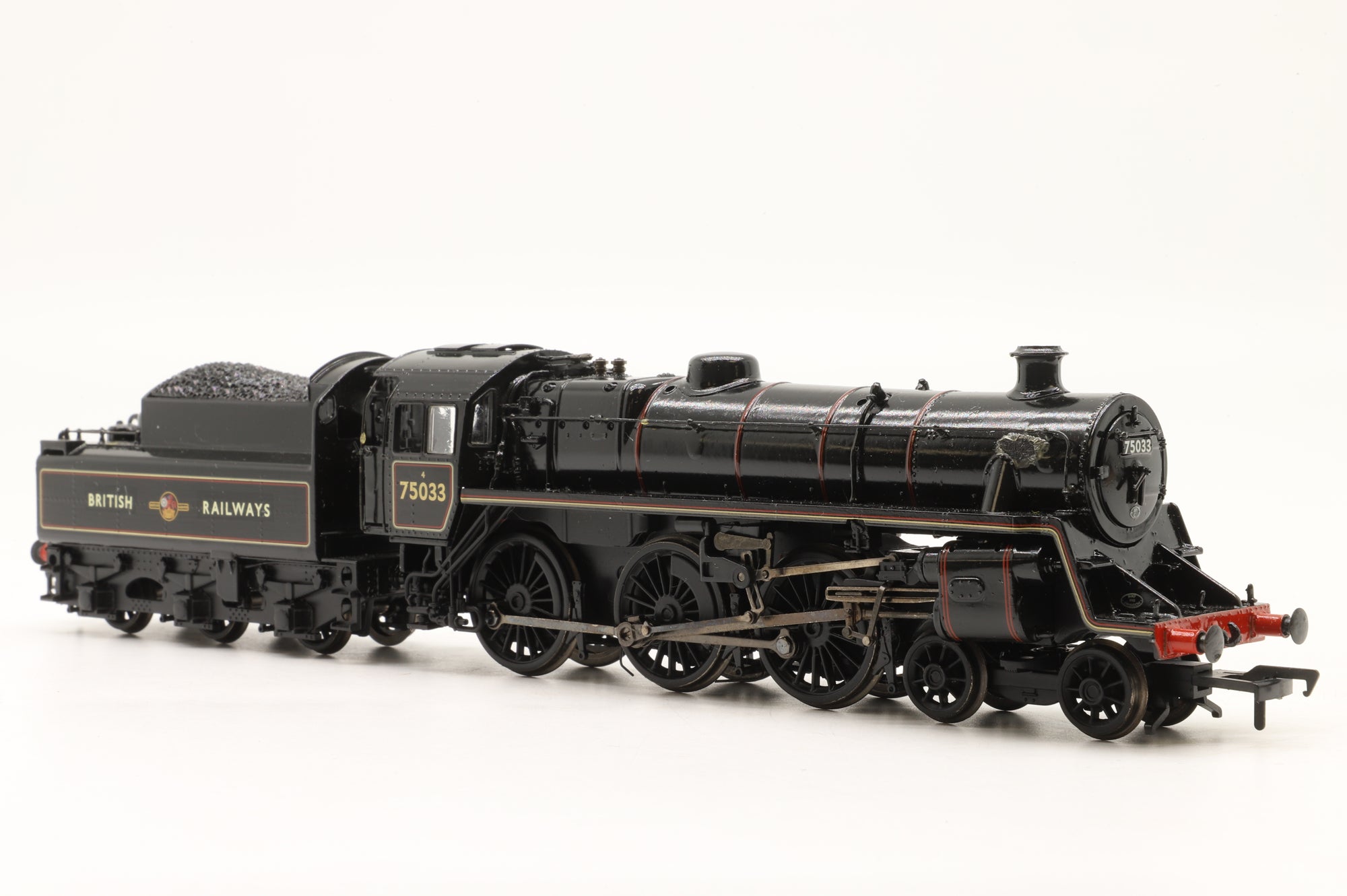 Bachmann OO 31-118 Standard Class 4MT '75033' BR Lined Black Glossed