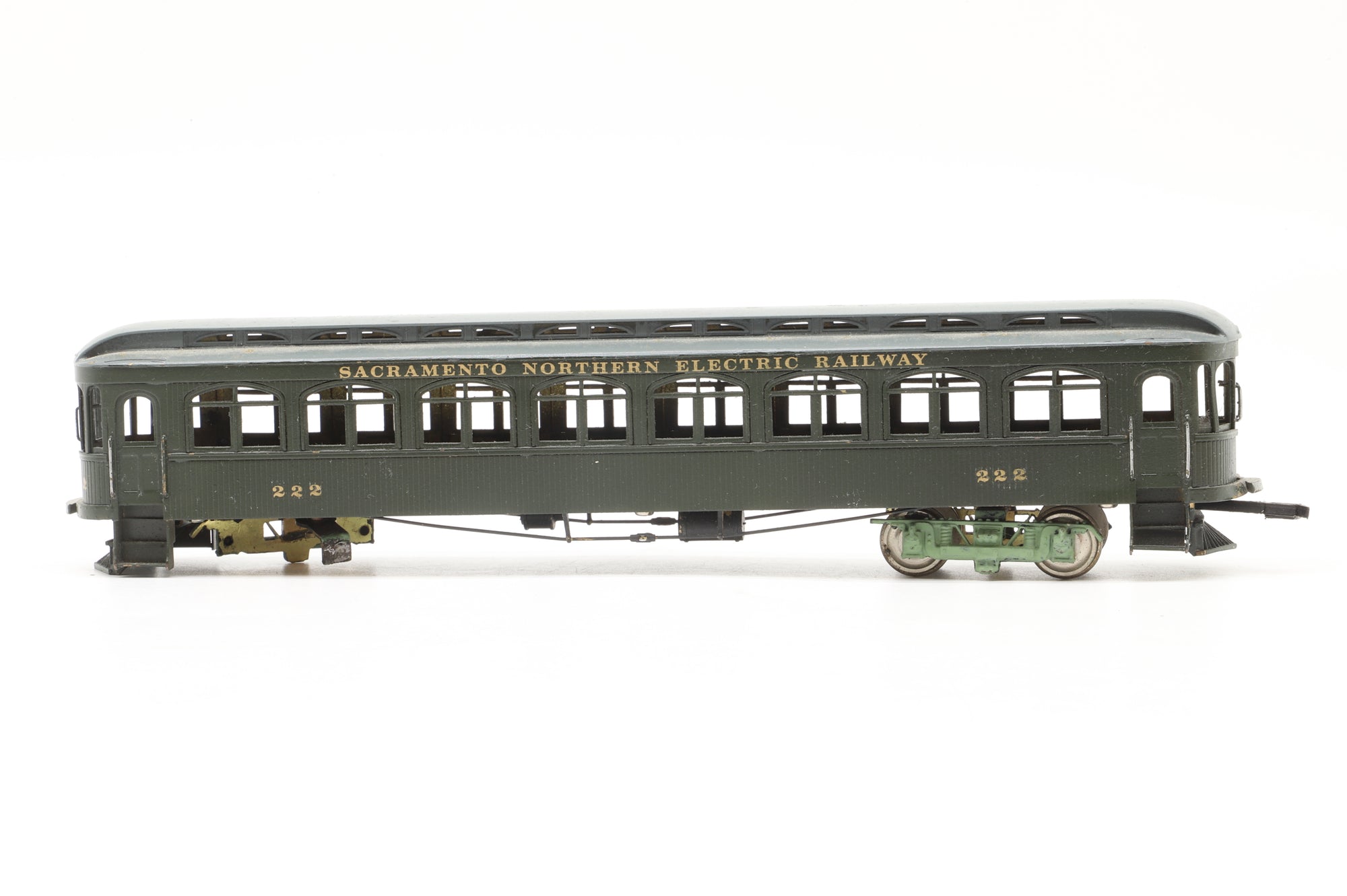 WORKSHOP Suydam & Co. HO Sacramento Northern 'Niles' Wood Interurban Coach