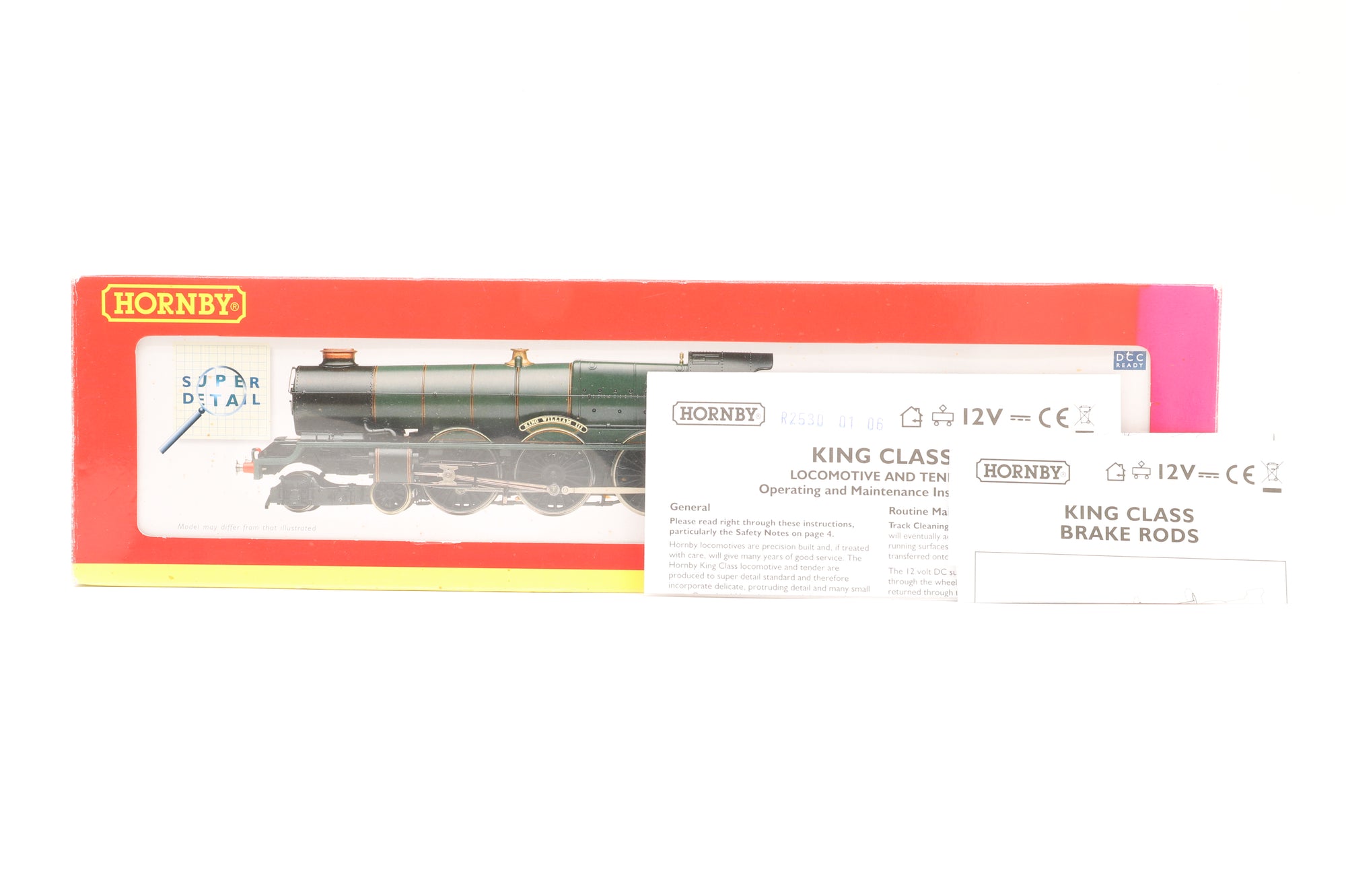 WORKSHOP Hornby OO R2530 King Class 6007 'William III' in Lined BR Green w/ Late Crests