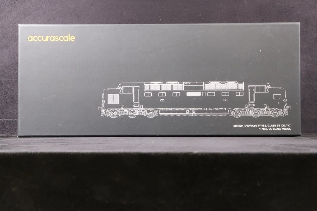 Accurascale OO ACC-2151-DCC Class 55 Deltic 55001 &#39;St. Paddy&#39; in BR Blue - DCC Sound