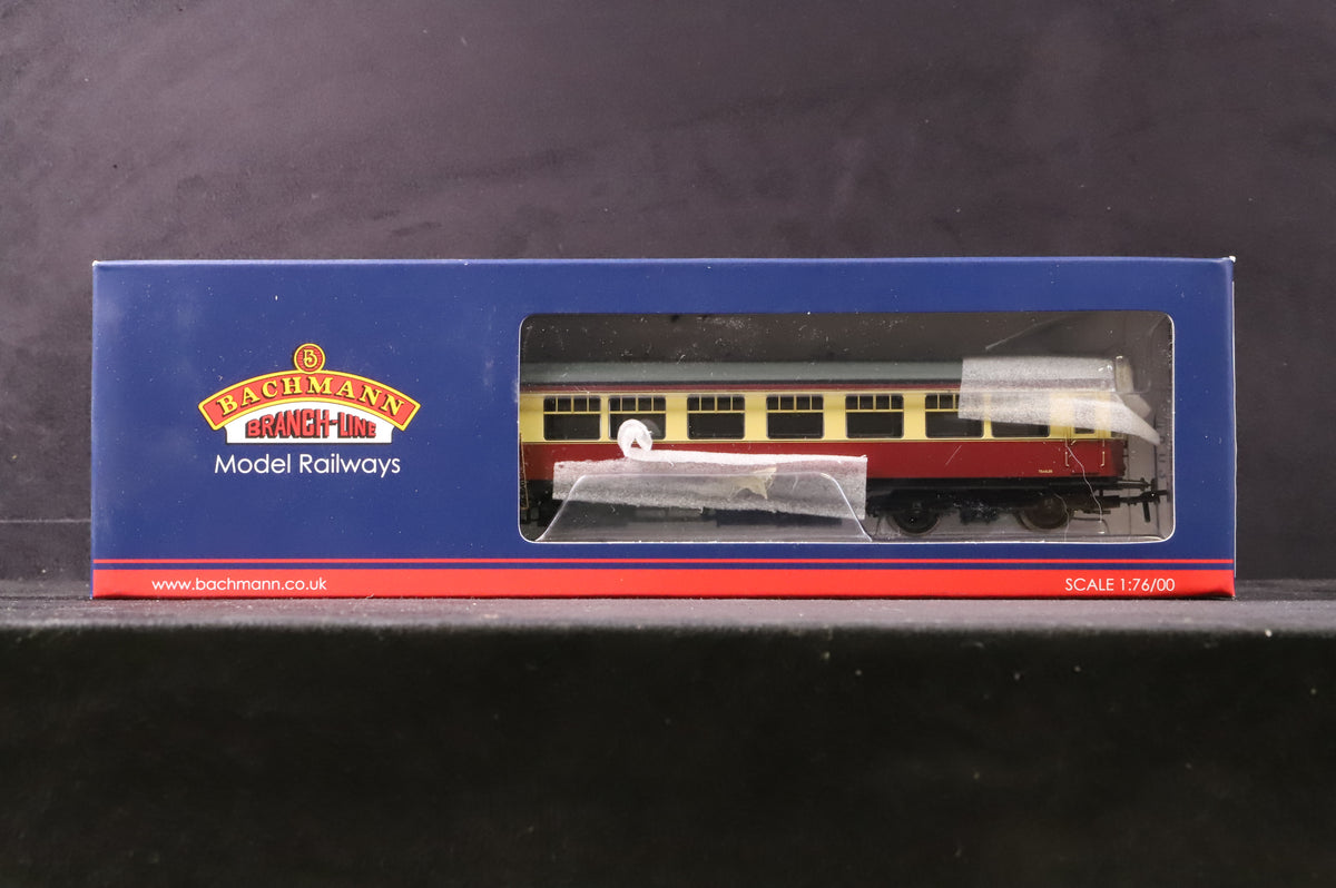 Bachmann OO 39-575 BR(W) Auto Trailer W231 in Crimson &amp; Cream Livery