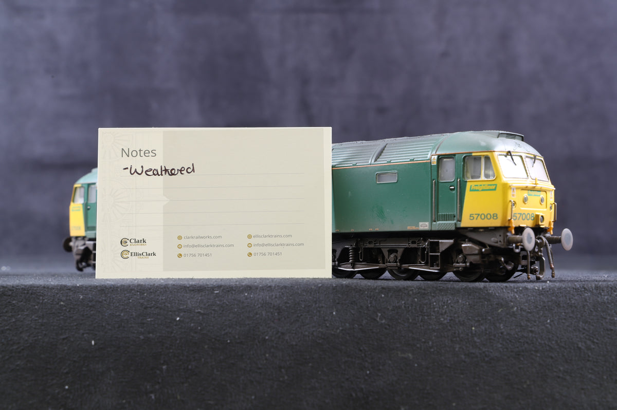 Bachmann OO 32-750 Class 57/0 &#39;57008&#39; Freightliner &#39;Freightliner Explorer&#39; Weathered