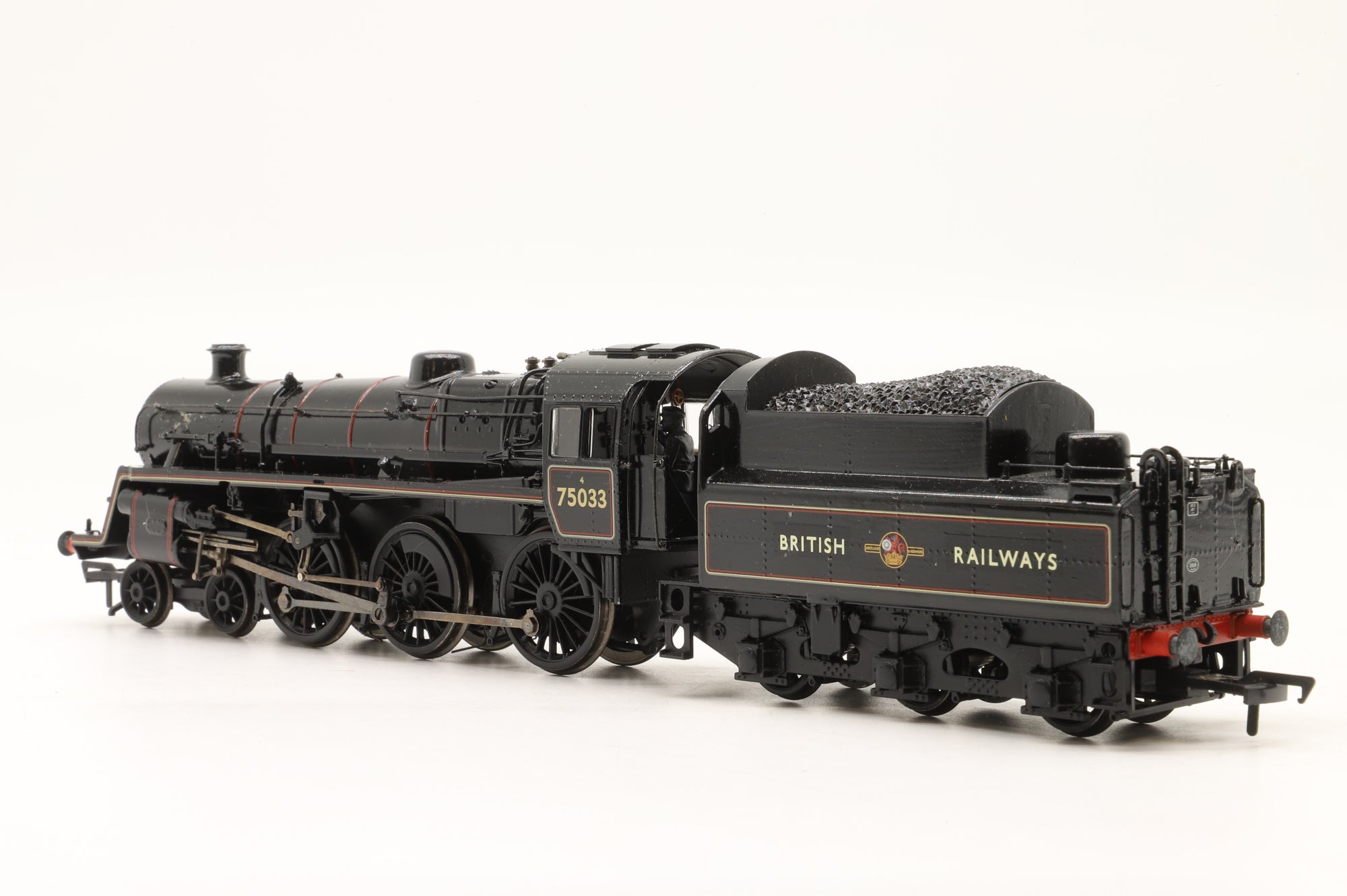 Bachmann OO 31-118 Standard Class 4MT '75033' BR Lined Black Glossed