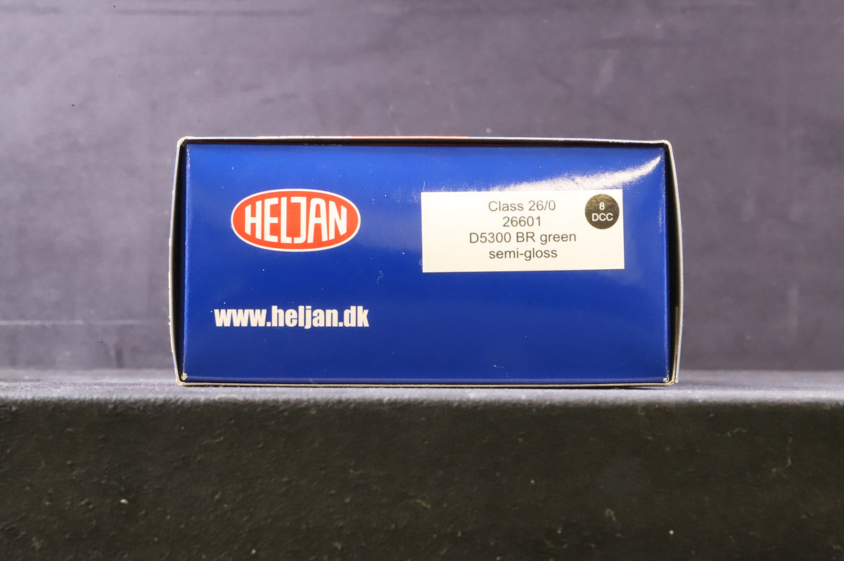 Heljan OO 2660 Class 26/0 Diesel &#39;D5300&#39; BR Green Semi Gloss Finish
