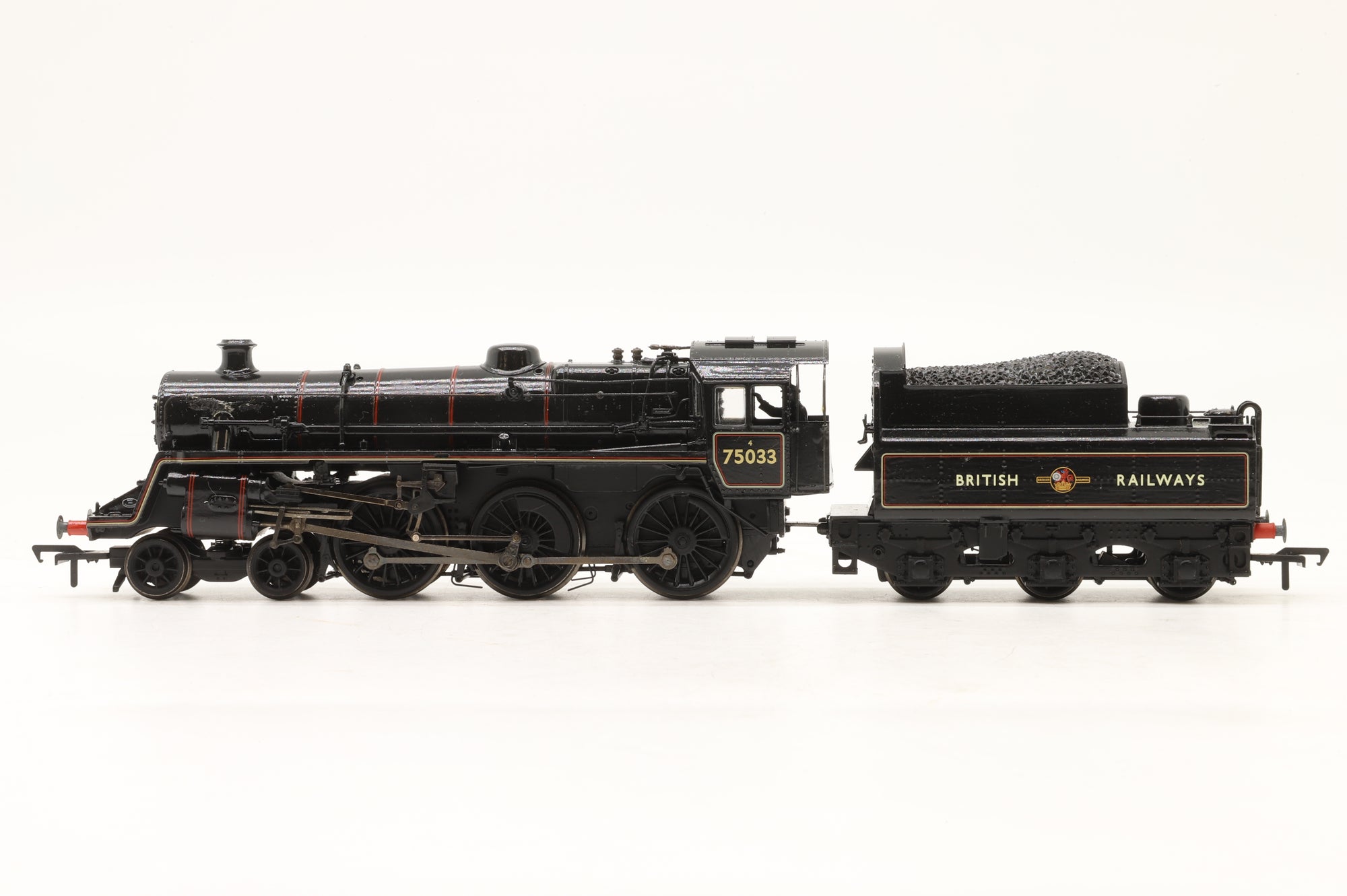 Bachmann OO 31-118 Standard Class 4MT '75033' BR Lined Black Glossed