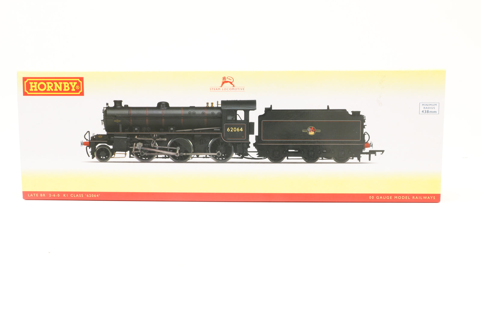 Hornby OO R3243B Class K1 '62064' Steam Locomotive BR Lined Black L/C
