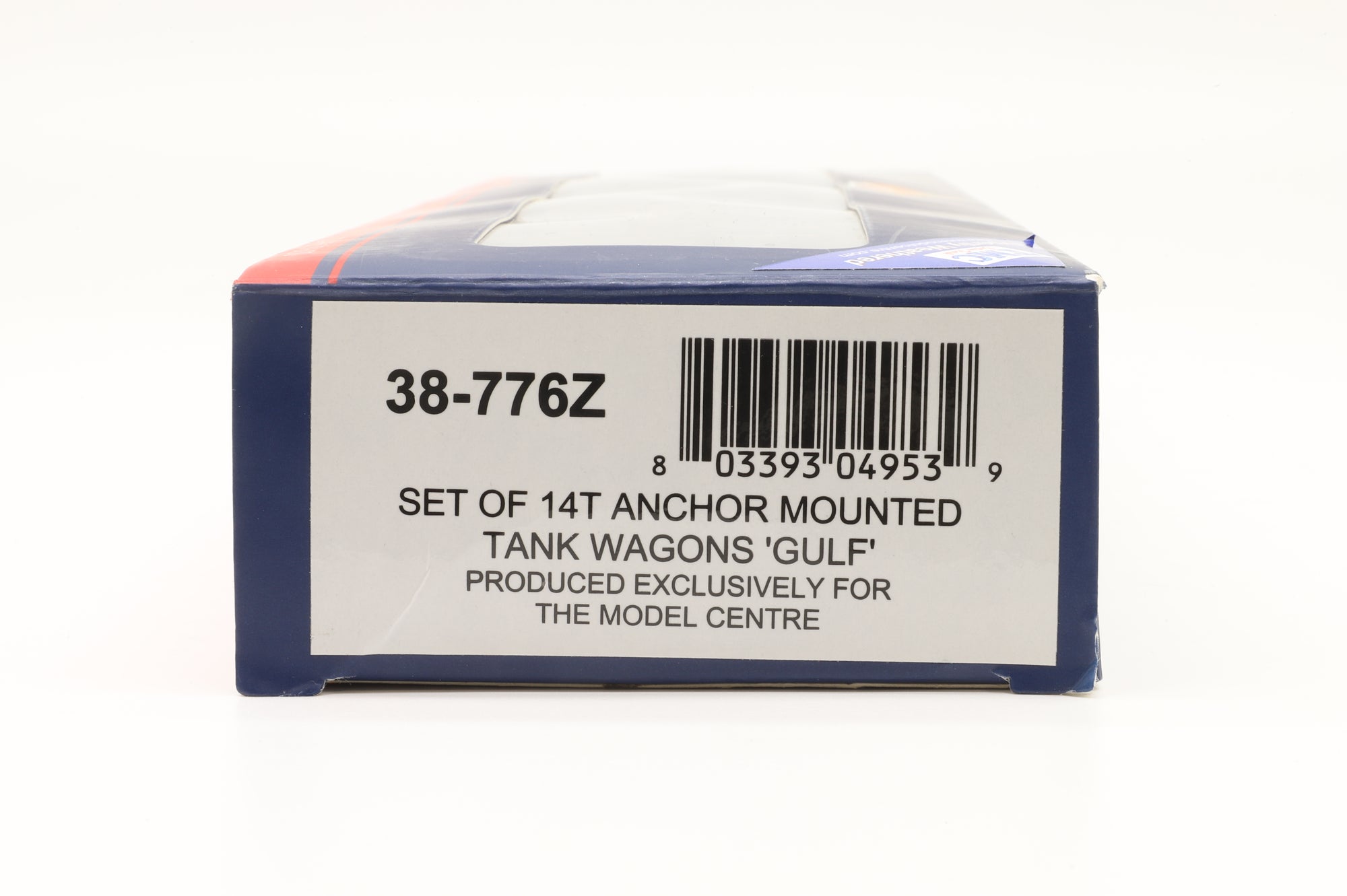 Bachmann OO 38-776Z Set Of 14T Anchor Mounted Tank Wagons GULF TMC Weathered