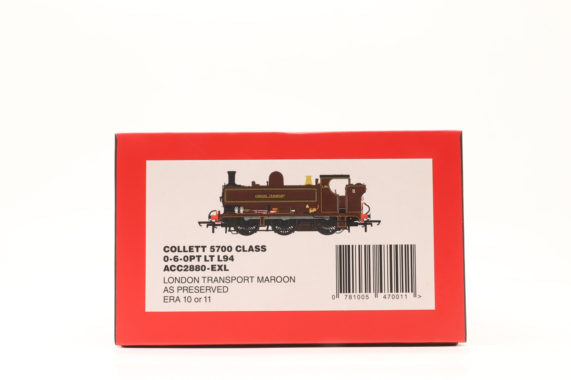 Accurascale OO ACC2880 Collett 5700 Class L94 LT Maroon