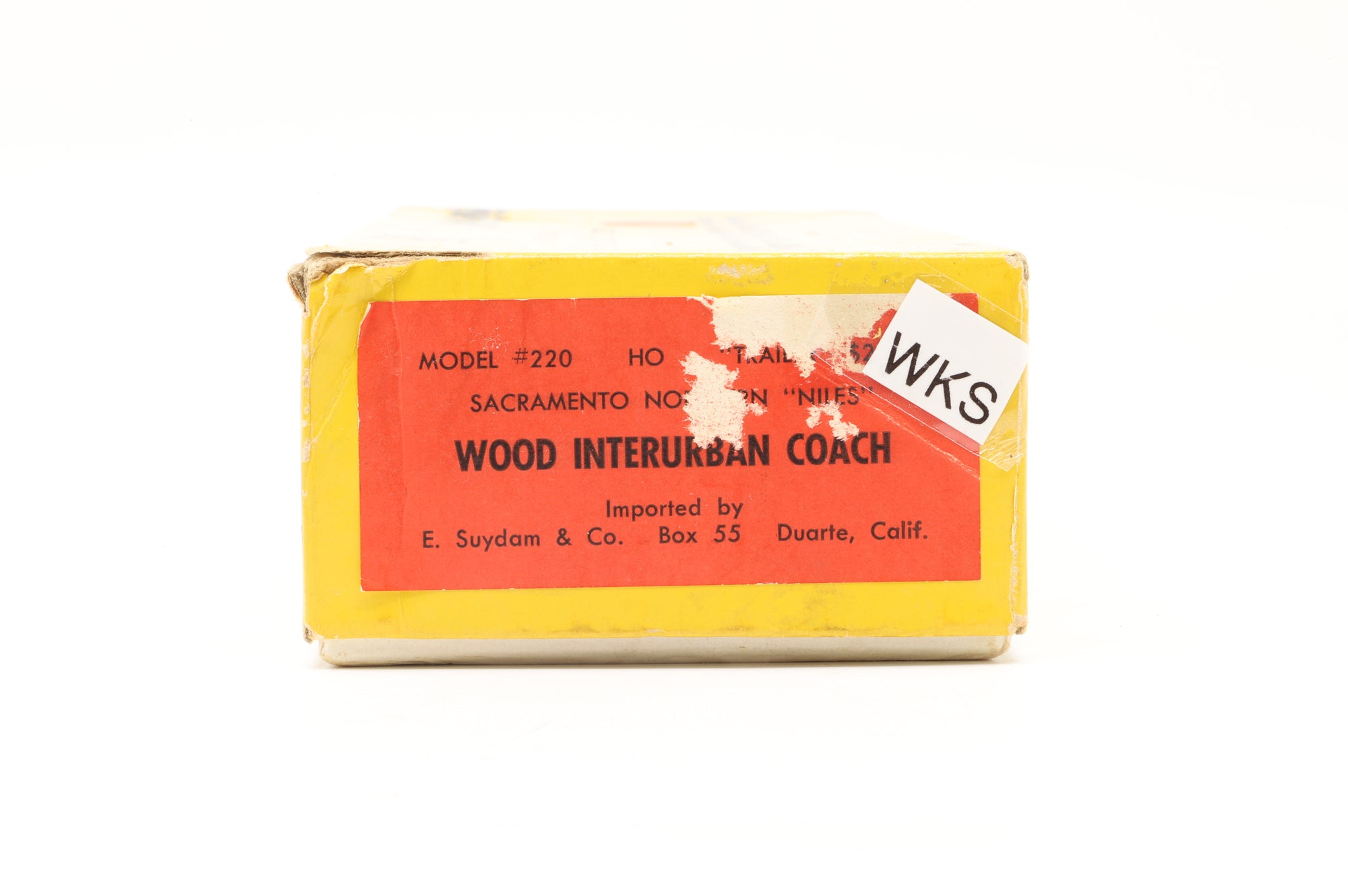 WORKSHOP Suydam & Co. HO Sacramento Northern 'Niles' Wood Interurban Coach