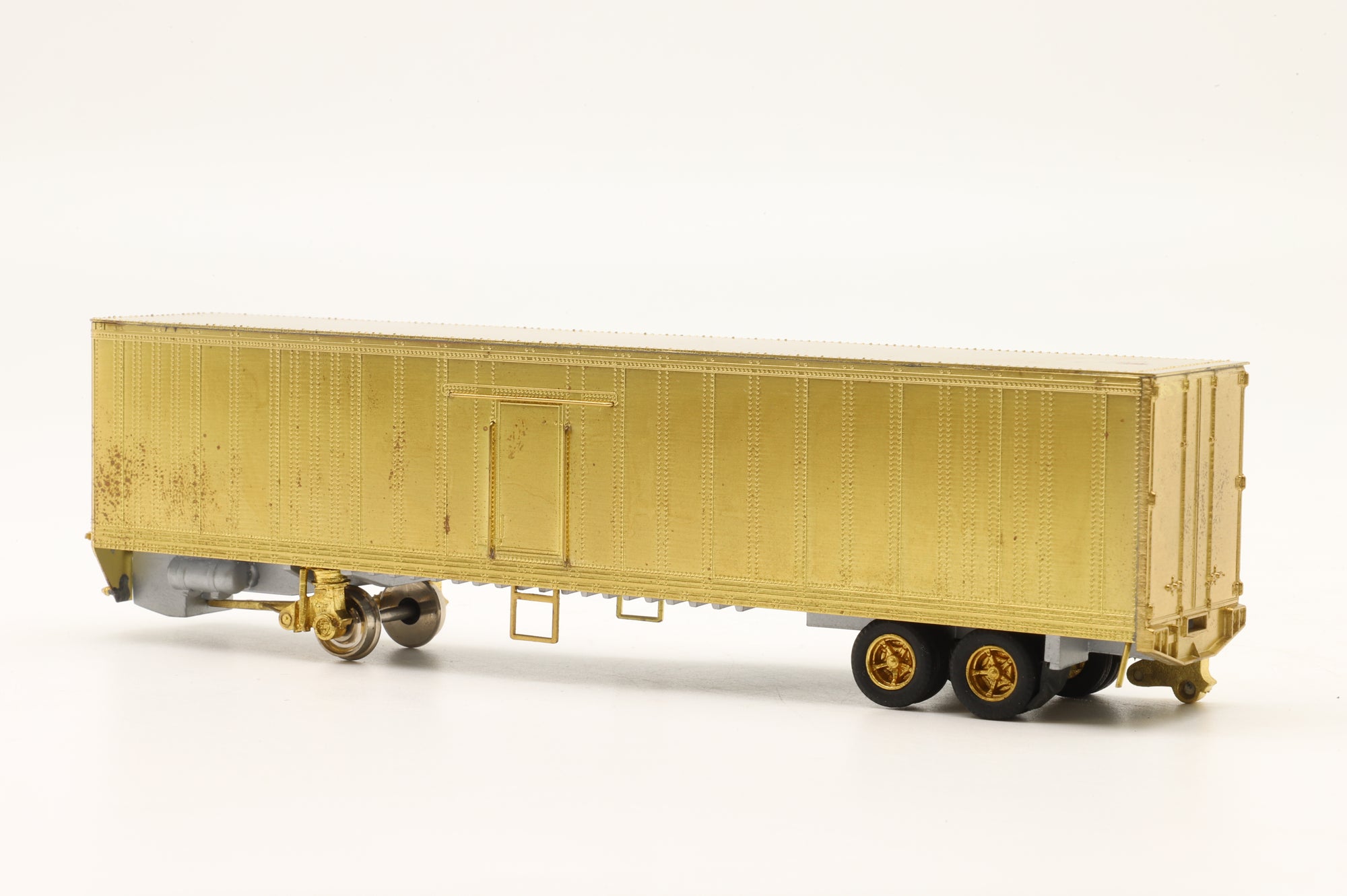Overland HO Brass 3170 Roadrailer Mk IV 48' Adapter Trailer Unpainted