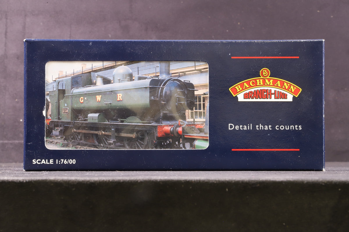 Bachmann OO 32-202 8750 Pannier Tank &#39;4672&#39; BR Black L/C