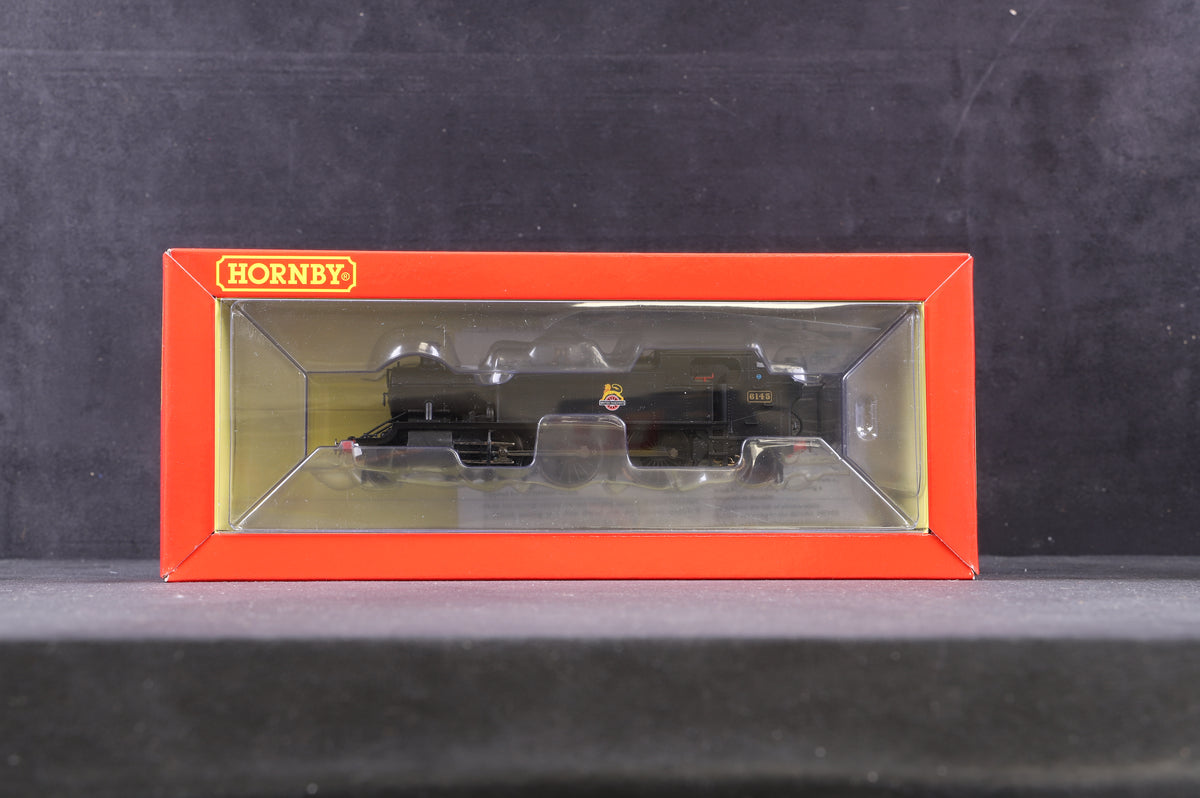 Hornby OO R3723X Class 61 &#39;6145&#39; Large Prairie BR Black E/C, DCC Fitted