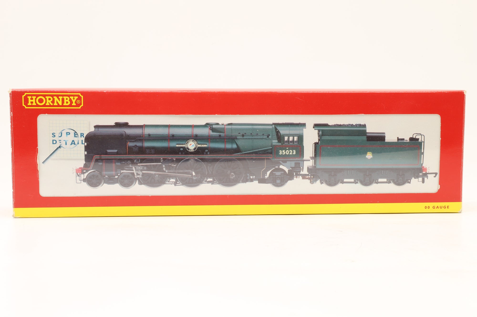 Hornby OO R2170 Merchant Navy Class 35023 'Holland-Afrika Line' in Lined BR Green w/ Early Crests