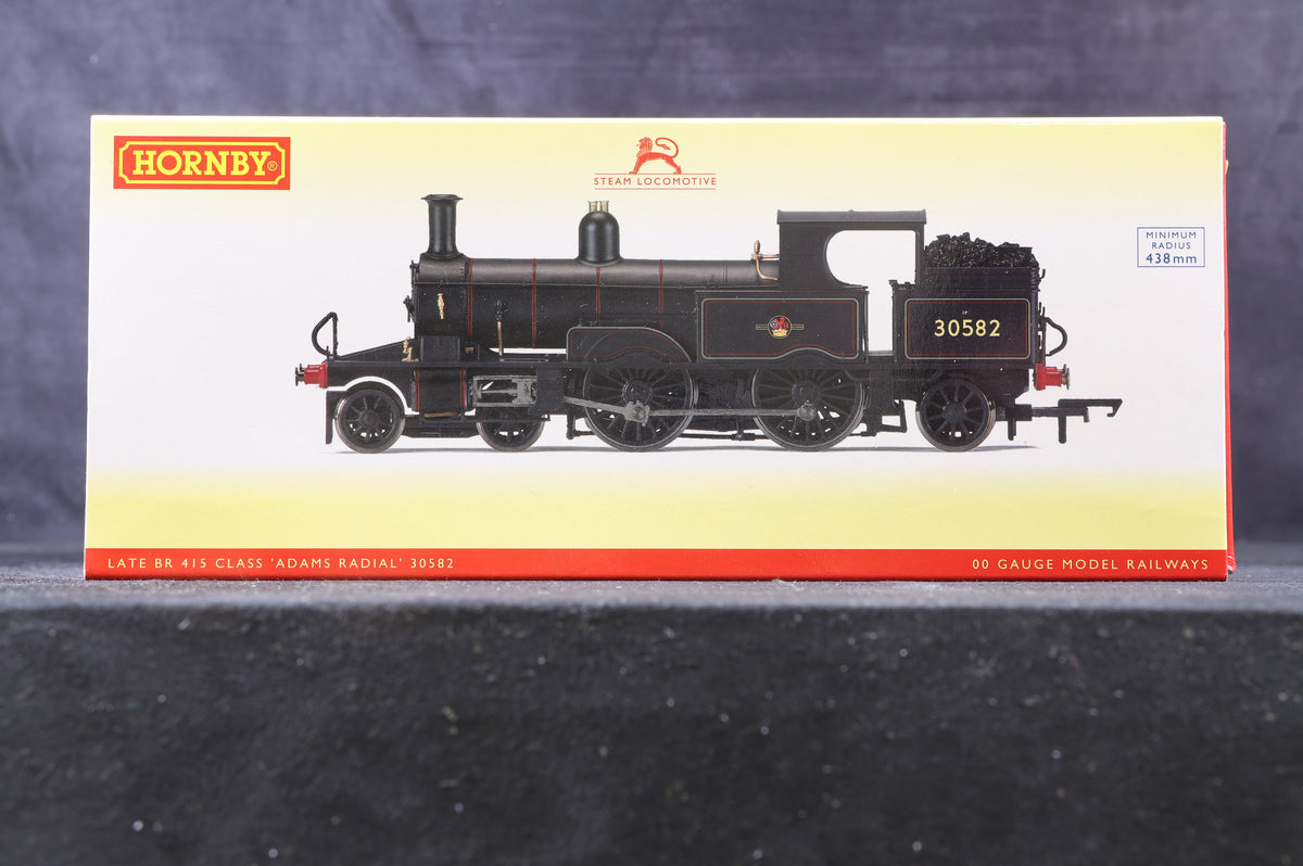 Hornby OO R3334 BR (Late) 4-4-2T &#39;Adams Radial&#39; &#39;30582&#39;