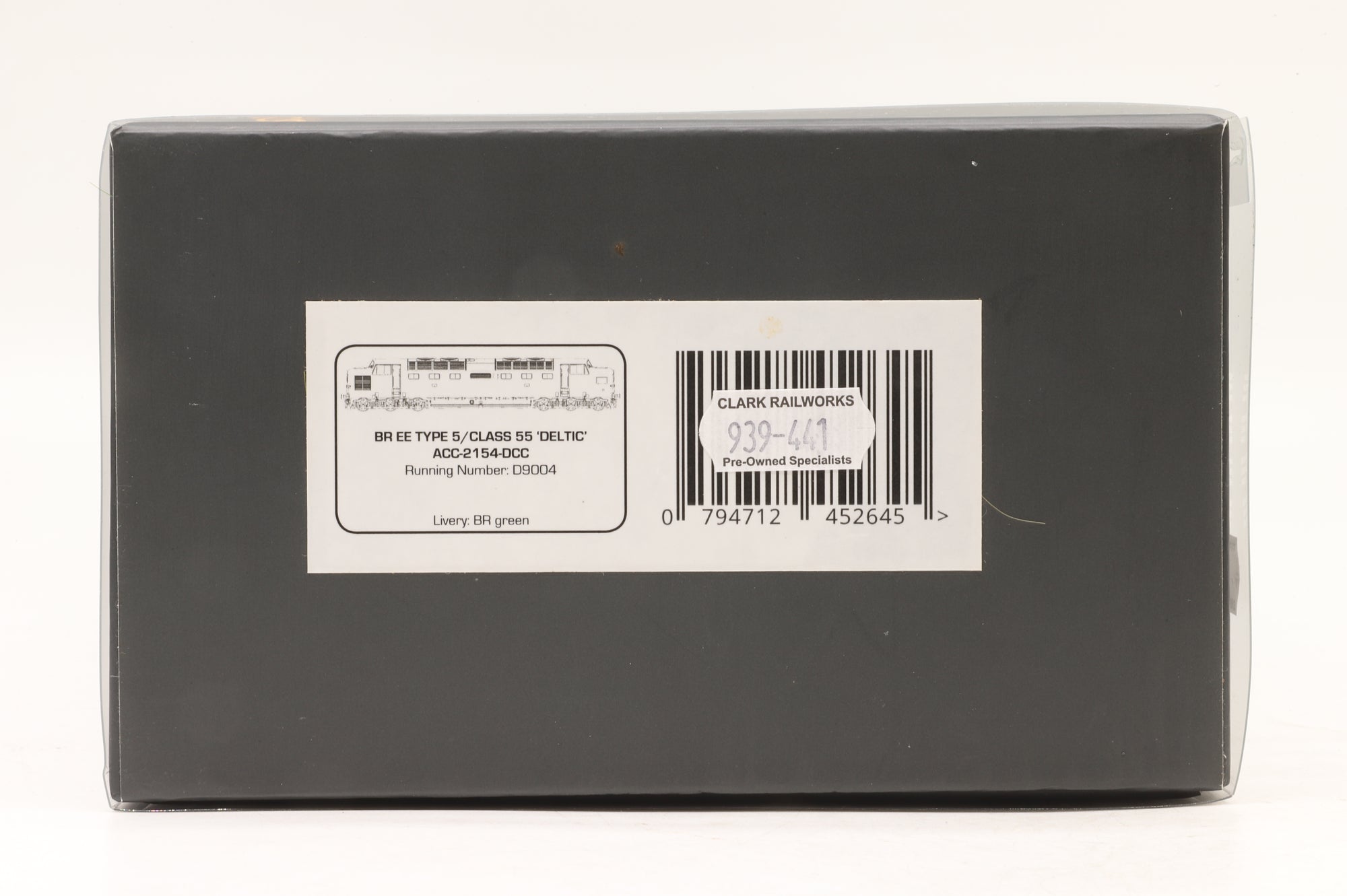 Accurascale OO ACC2154 BR EE Type 5/ Deltic 'D9004' BR Green DCC Sound
