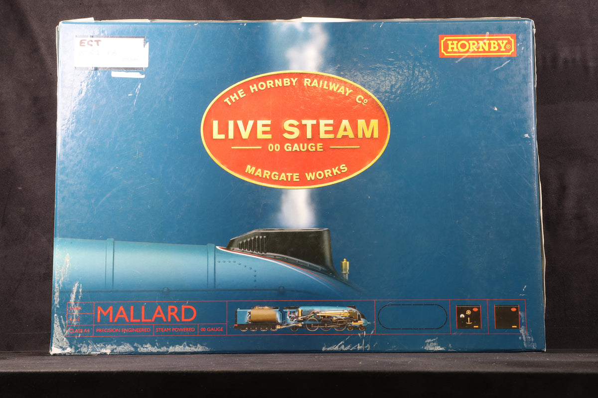 Hornby Live Steam OO R1041 Class A4 &#39;4468&#39; &#39;Mallard&#39; LNER Garter Blue