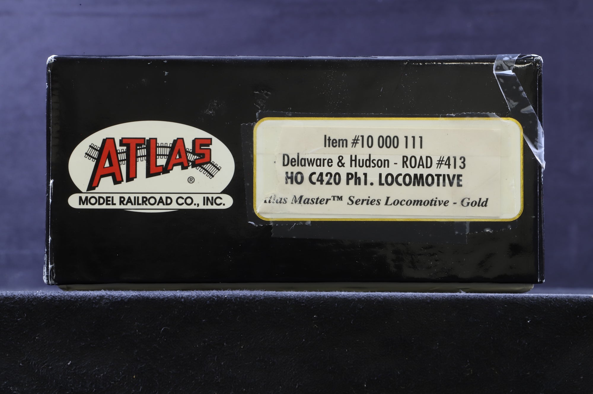 Atlas HO 10 000 111 C420 Ph1 '413' Delaware & Hudson Weathered DCC Sound