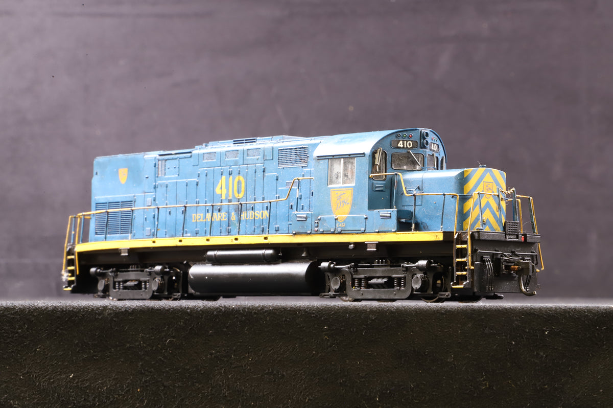 Atlas HO 10 000 112 C420 Ph1 Diesel Locomotive Delaware &amp; Hudson Road &#39;415&#39; Weathered DCC Sound