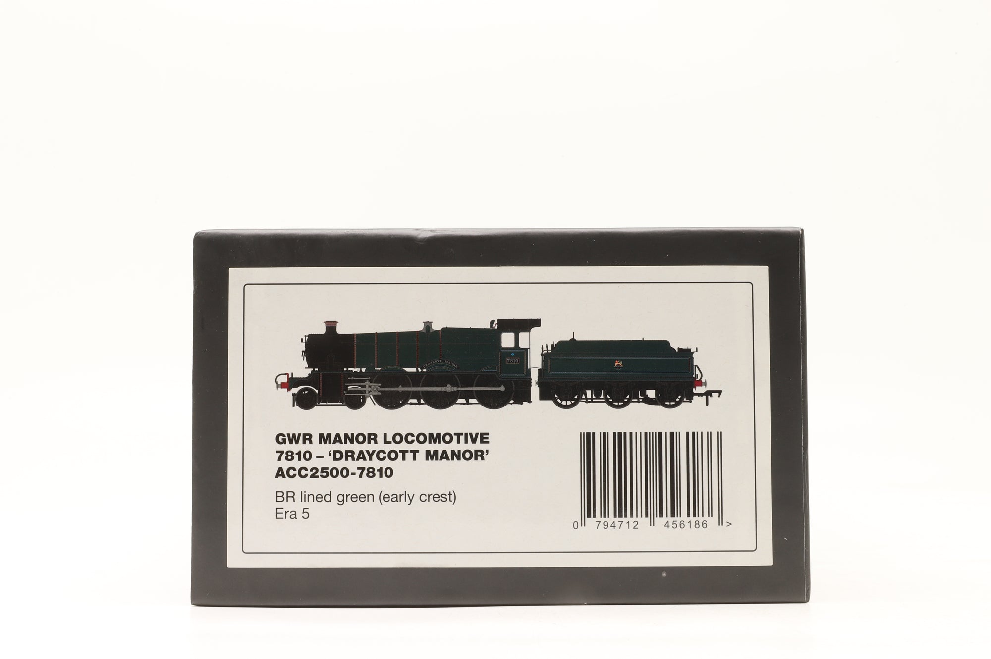 Accurascale OO ACC2500 GWR Manor Class '7810' 'Draycott Manor' BR Lined Green E/C