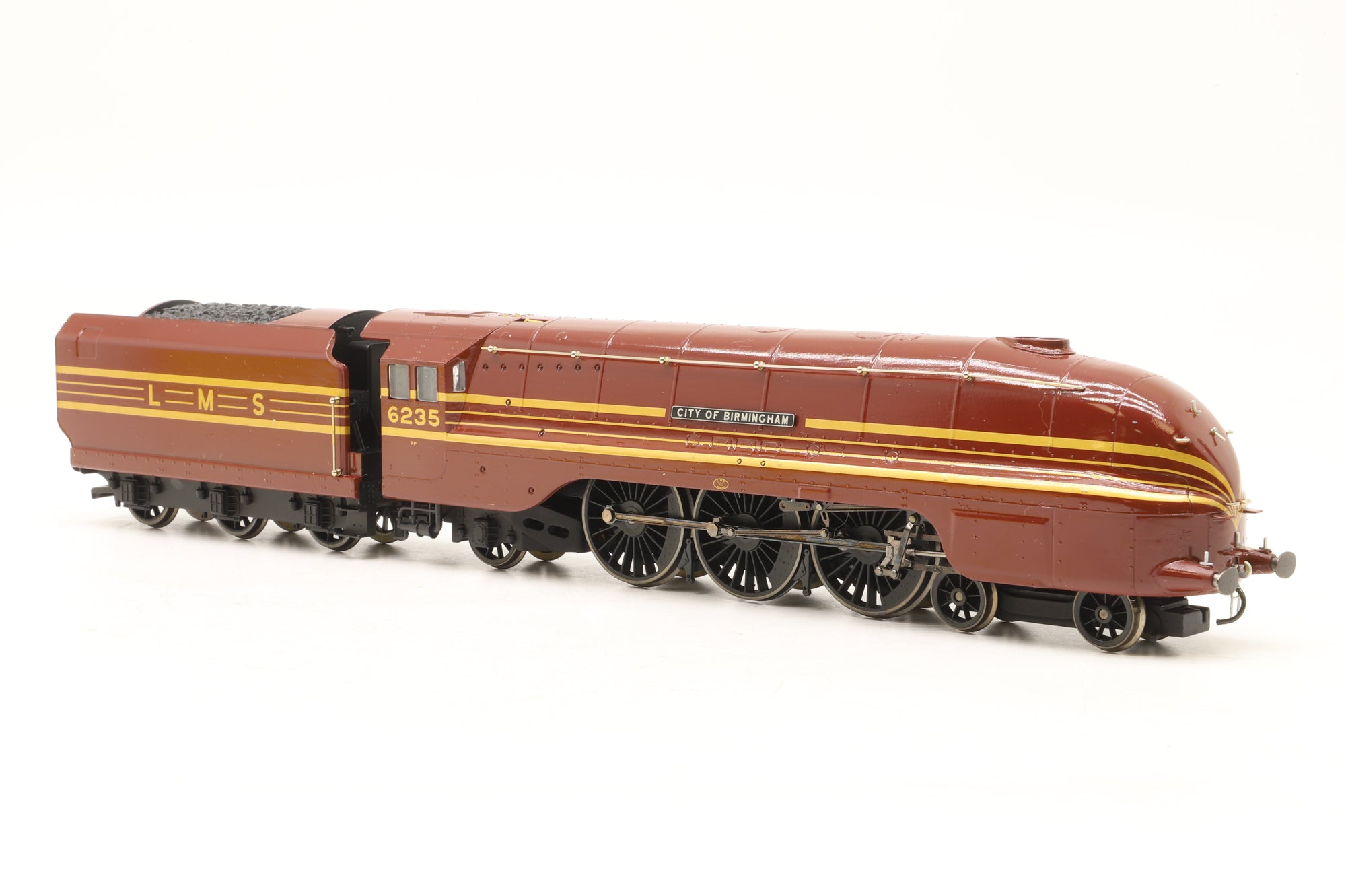 Hornby OO R2205 Coronation Class '6235' 'City of Birmingham' LMS Maroon