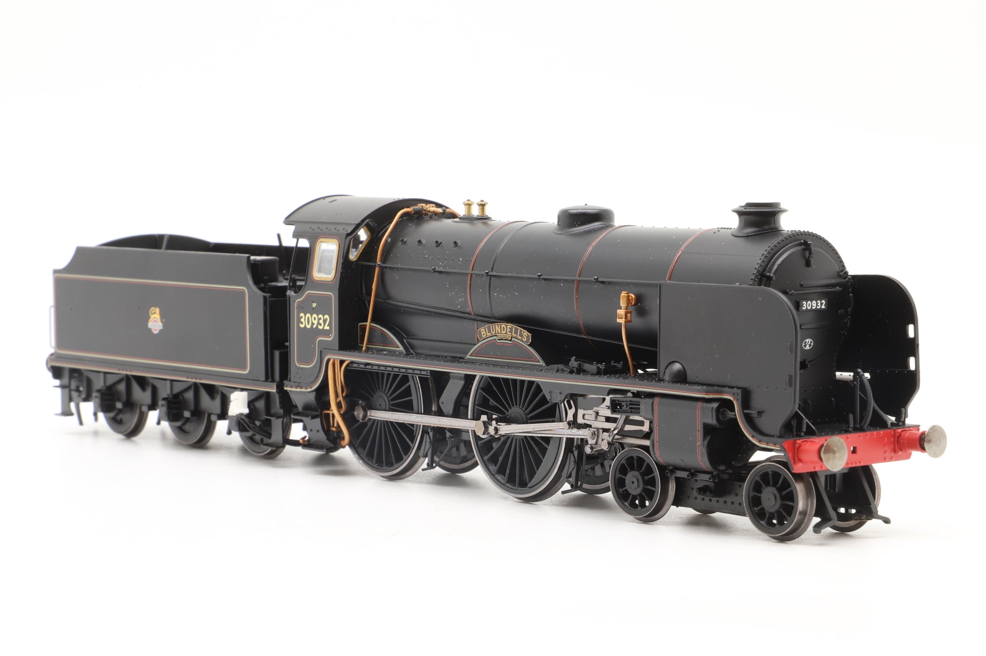 WORKSHOP Hornby OO R2744 Schools Class 30932 'Blundell's' in Lined BR Black w/ Early Crests - NON-RUNNER