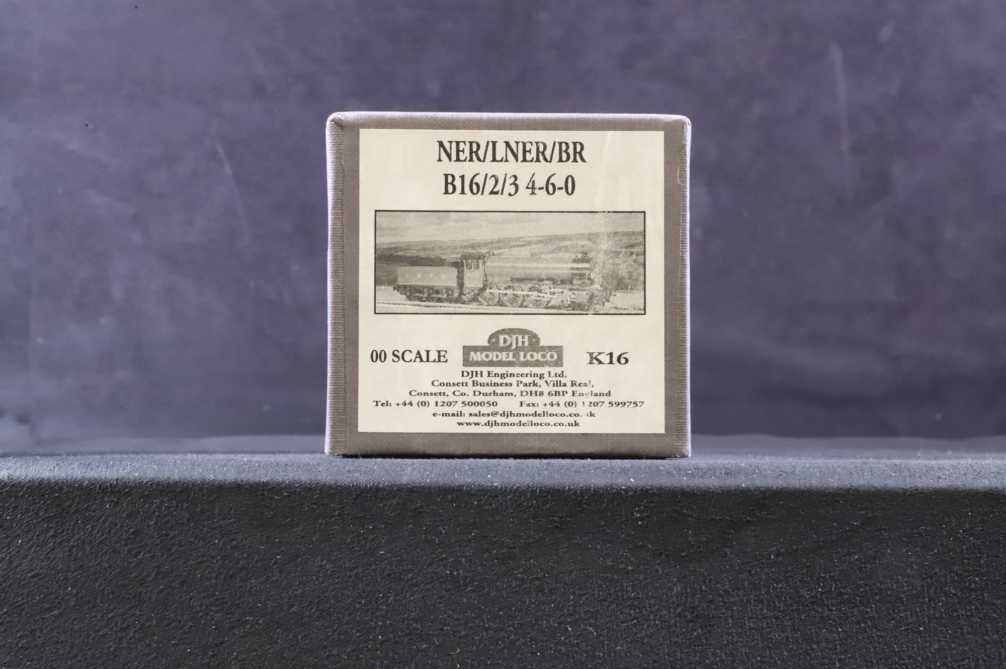 DJH OO K16 LNER/ BR B16 Class '61468' BR Black L/C Kit Built