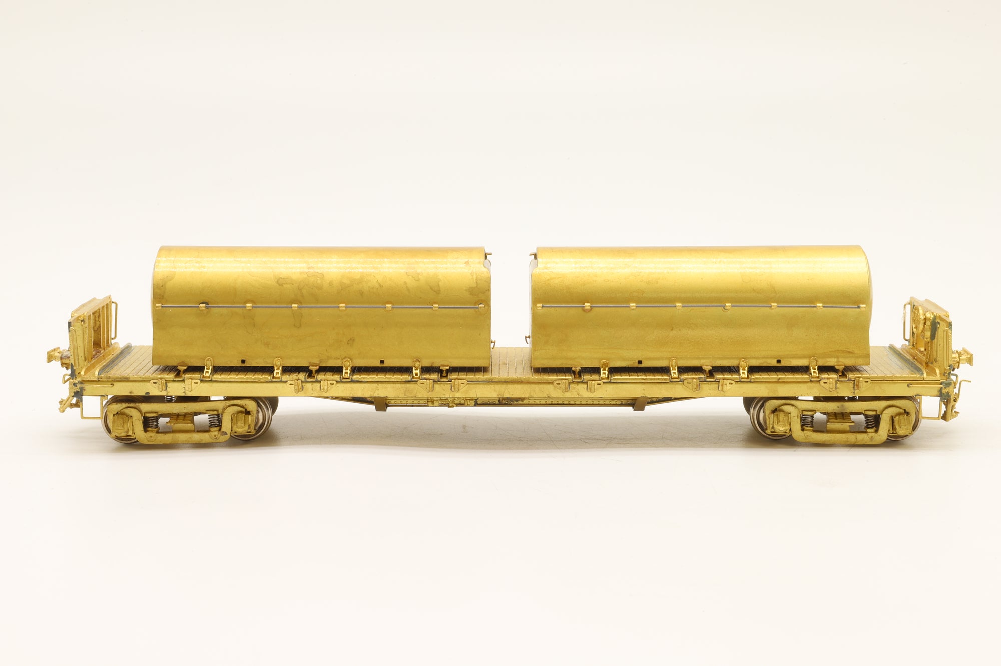 Overland Models HO Brass 3001 NA PD3000 Covered Hopper Unpainted