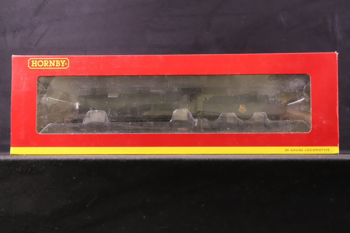Hornby OO R3006 38xx &#39;3864&#39; 2-8-0 BR Black E/C Weathered