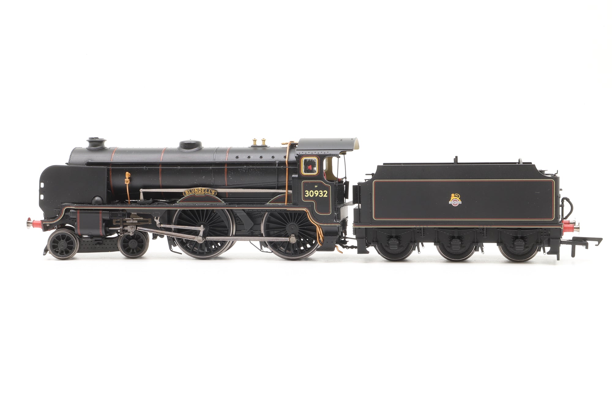 WORKSHOP Hornby OO R2744 Schools Class 30932 'Blundell's' in Lined BR Black w/ Early Crests - NON-RUNNER