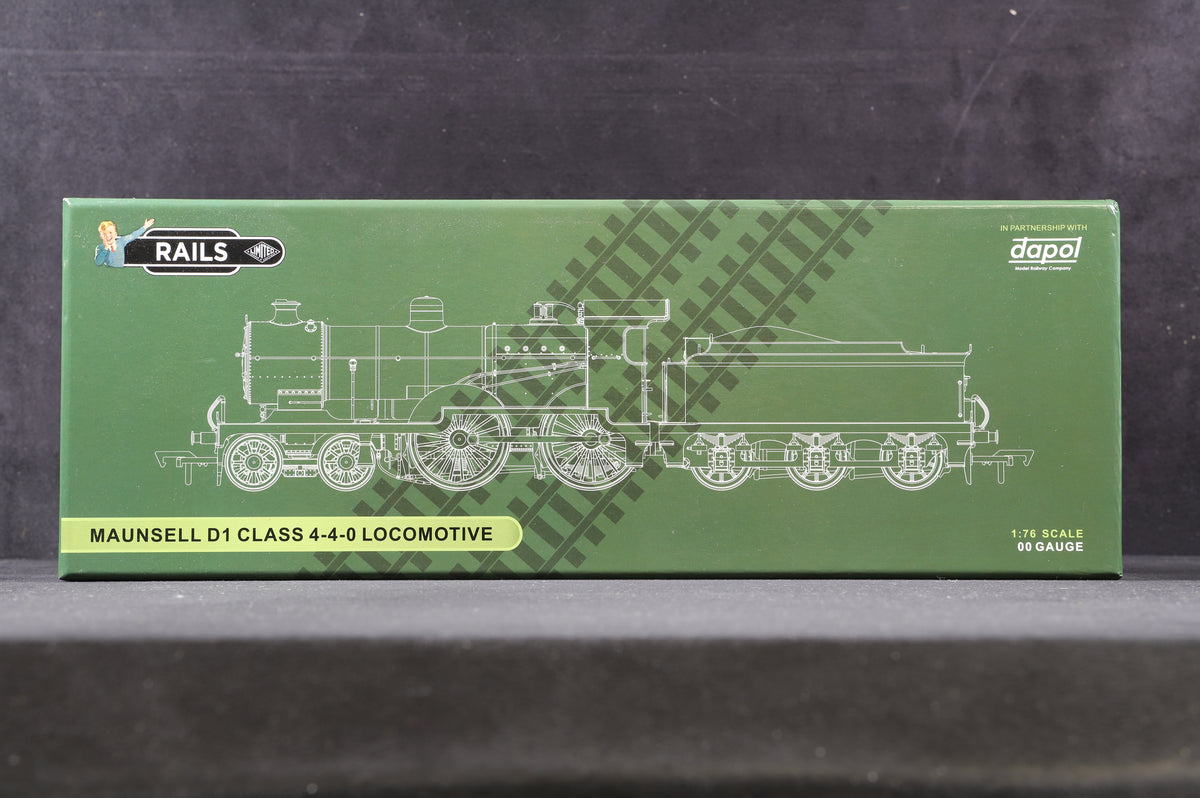 Dapol/ Rails OO 4S-028-005 Class D1 &#39;31246&#39; BR Lined Black L/C