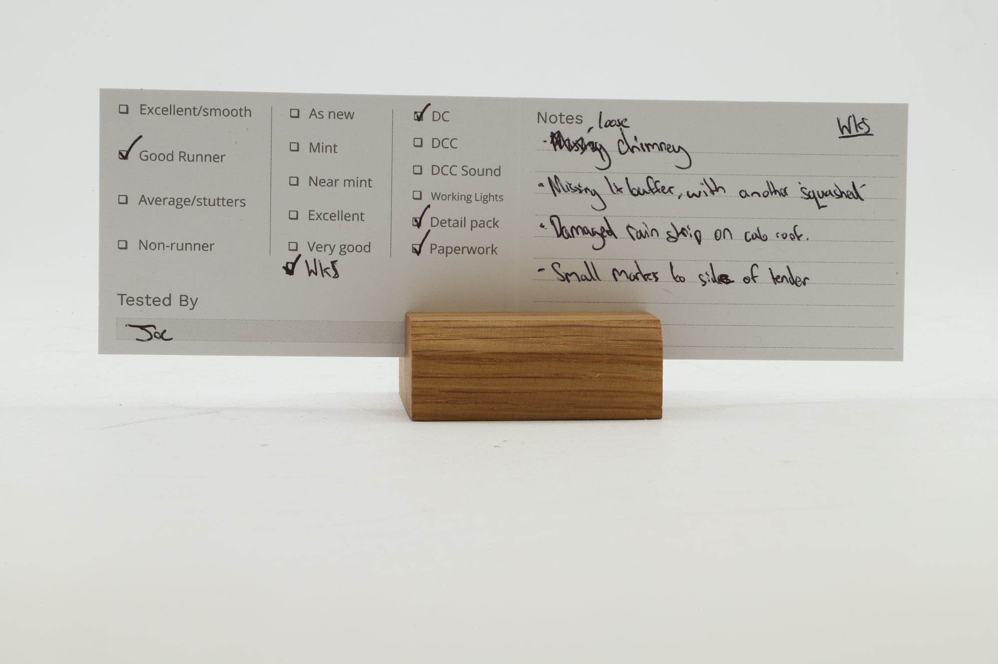 WORKSHOP Hornby OO R3232 Class J15 65445 in BR Black w/ Late Crests