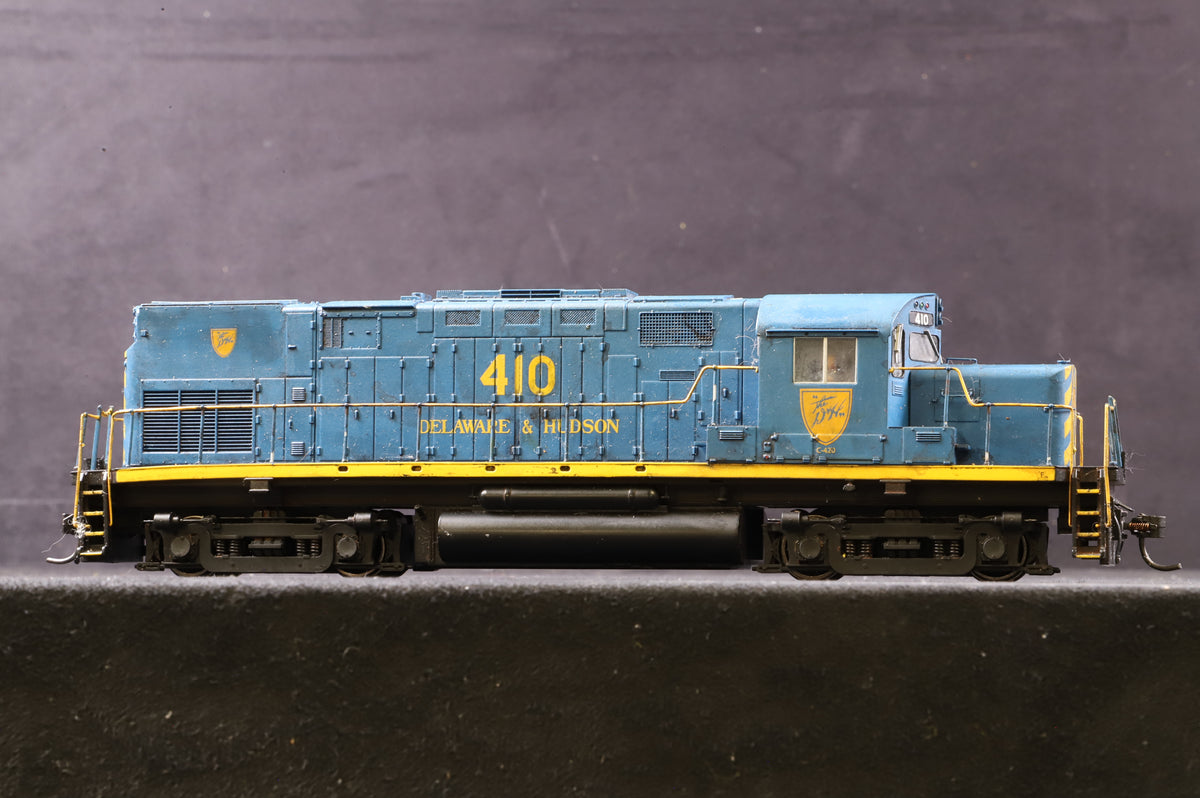 Atlas HO 10 000 112 C420 Ph1 Diesel Locomotive Delaware &amp; Hudson Road &#39;415&#39; Weathered DCC Sound