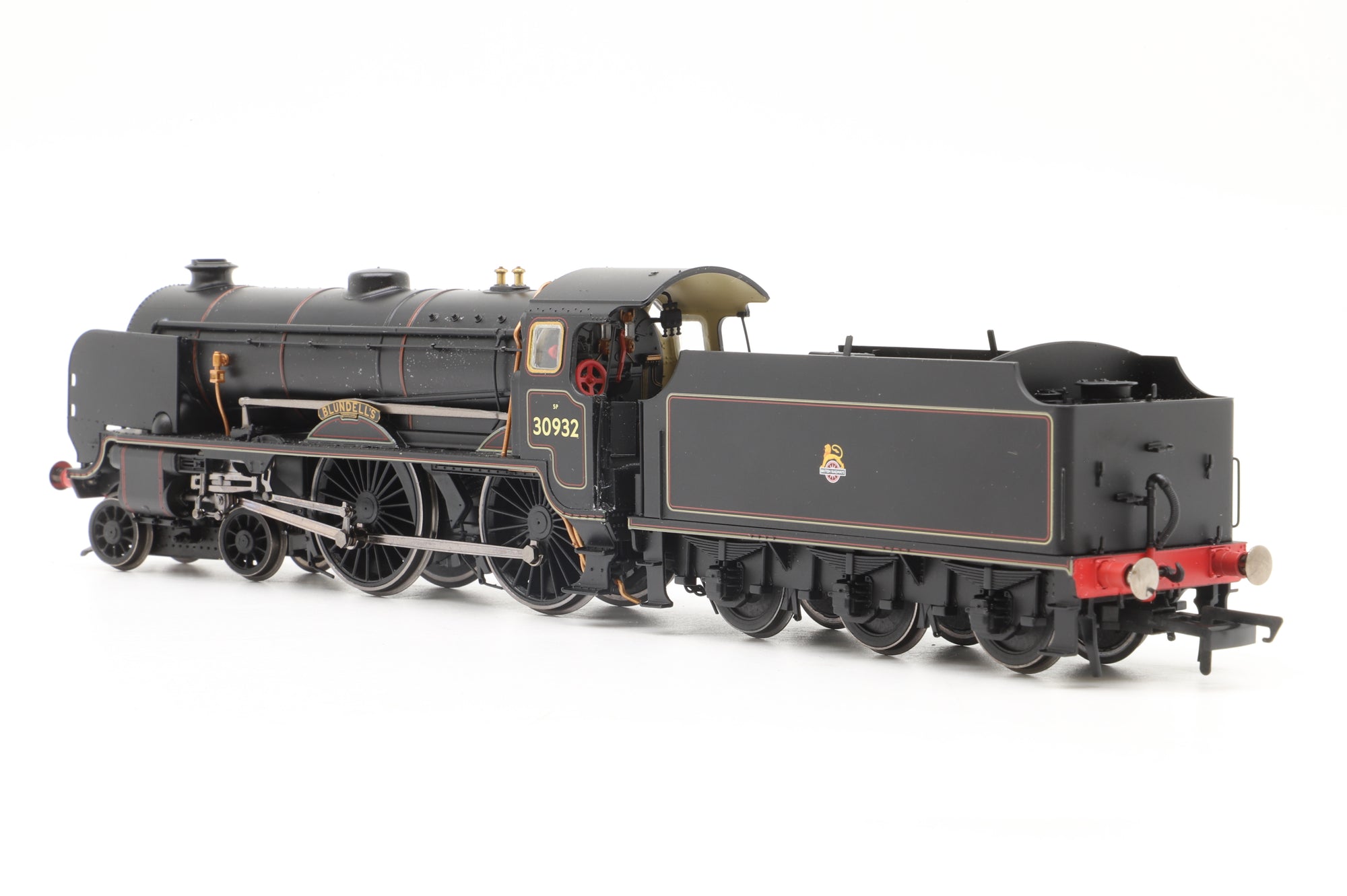 WORKSHOP Hornby OO R2744 Schools Class 30932 'Blundell's' in Lined BR Black w/ Early Crests - NON-RUNNER